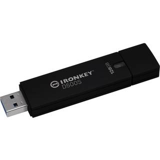 Kingston Ironkey D500s 128gb Usb Type-a Sort