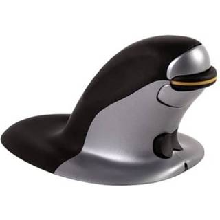Fellowes Penguin Large - Vertical mouse - Laser - Sølv