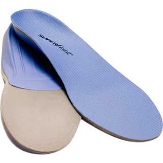 Superfeet All-Purpose Support Medium Arch Insoles (Blue)-Trim-to-Fit Orthotic Shoe-indsatser-Professionel grad-Mænd 11.5-13 / kvinder 12.5-17
