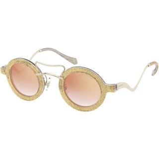 Miu Miu MU02VS 155AD2 39 Solbriller Kvinder Guld - Glitter Gold - 39mm