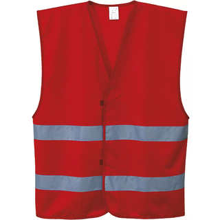 Iona vest - Rød (Størrelse: S/M)