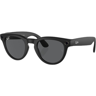 Ray - Ban Unisex Meta RW4009F Headliner 601S87 Solbriller Injiceret Sort Grå Pantos Normal