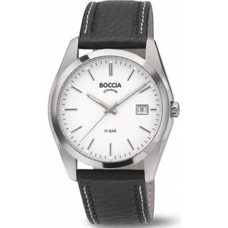 Boccia Titanium 3608-01 - Herre - 42 mm - Analog - Quartz - Mineralglas