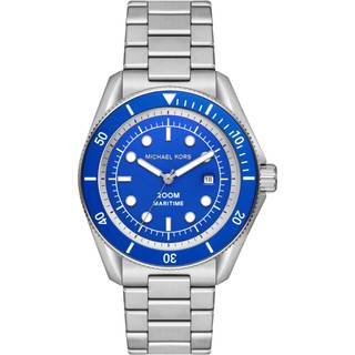 MK Oversized Maritime Silver-Tone Watch - Silver - Michael Kors - ONE SIZE