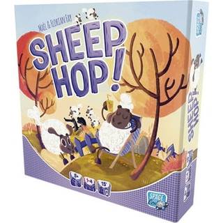 Space Cow Sheep Hop Board Game | Kooperativ strategispil | Sjovt familiespil til b?rn og voksne | Alder 5+ | 1-4 spillere | Gennemsnitlig spillet