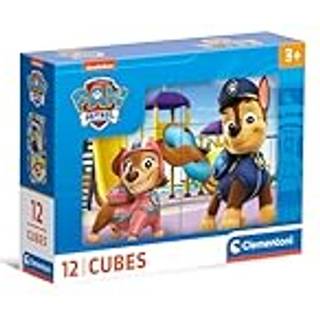 Clementoni Paw Patrol puslekuber - 12 stk