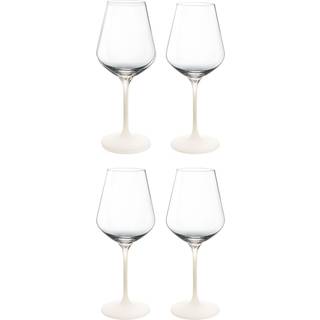 Villeroy & Boch Manufacture Rock rødvinsglas 47 cl 4-pak Klar-hvid