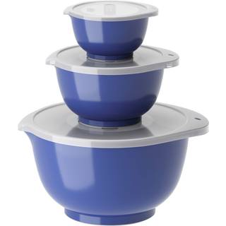 Rosti Margrethe skålsæt 3-pak Electric blue