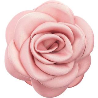 DARK Satin Rose Hair Claw Rose