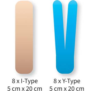 Kinesiologytape Precut - Knæ (8 pak)