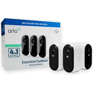 Arlo Essential FHD sikkerhedskamera (3-pakke) - På lager i butik