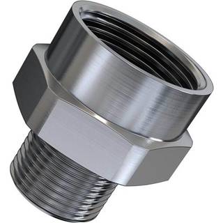 AXIS 02762-001 Adapter M20x1.5-3/4 NPT Vernickeltes Messing Weltweite Zertifizierungen für Gefahrenbereiche