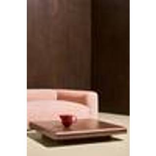 Jeju sofabord 100x100x16 cm - Brun