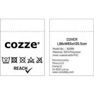 Cozze cover til 800-serie 880x630x355cm