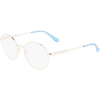 Calvin Klein Junior CKJ22305 717 Optiske stel Metal Guld Rund Fotokromatisk Fotokromatisk