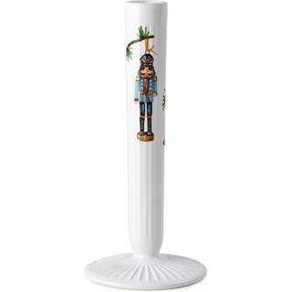 Kähler Hammershøi Christmas lysestage hvid 20 cm