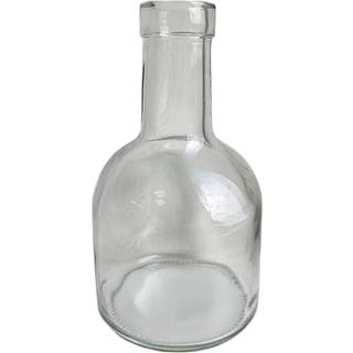 Glasvase H: 15 cm - Klar (På lager i butik)
