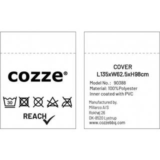 Cozze cover til plancha 800 og vogn