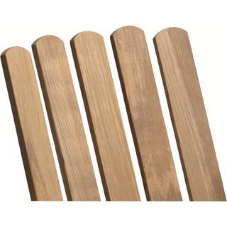 Grythyttan Stålmöbler, Træsæt A2, 45 cm ubehandlet teak, inkl. skrue