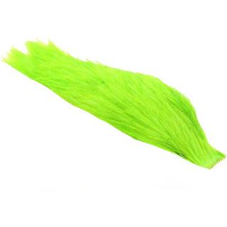 1/2 Whiting American Rooster Cape. Fluo Chartreue Green