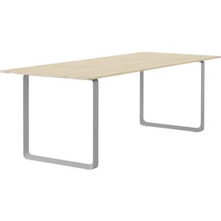 Muuto 70/70 Bord 90x225 Cm / t - Spisebord & Barbord Massiv Eg Grå - 65163