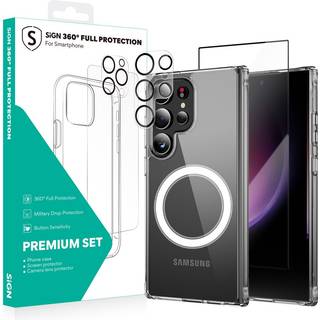 SiGN 360 Komplet beskyttelsespakke til Samsung Galaxy S24 Ultra