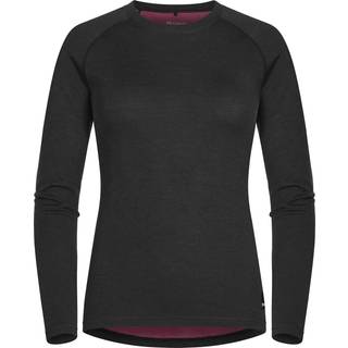 Urberg Women's Selje Merino-Bamboo Top Black/Purple, XL