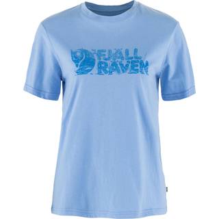 Fjällräven Women's Lush Logo T-Shirt Ultramarine, XL