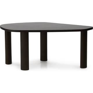 Normann Copenhagen Sculp Sofabord Stor Brunbejdset Asketræ