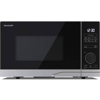 Sharp Premium series YC-PS234AE-S - microwave oven - freestanding - silver