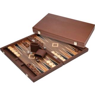 Backgammon Polyegos, large, imitation leather (1736)