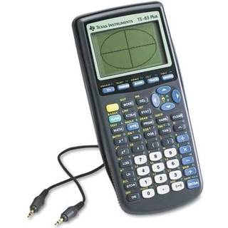 Texas Instruments TI-83 plus programmerbar graferegner (emballage og farver kan variere)