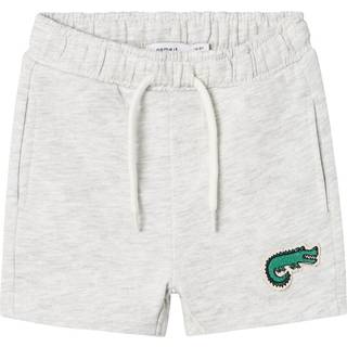 Name It Light Grey Melange Sweatshorts