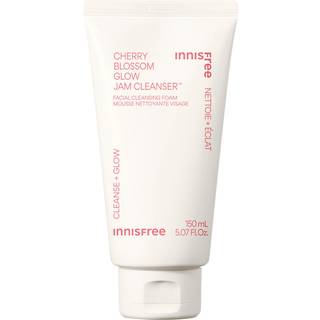Innisfree - Cherry Blossom Glow Jam Cleanser - Cleansing Foam Radiance & Glow - Cherry Blossom Cleanser 150 Ml - For Women