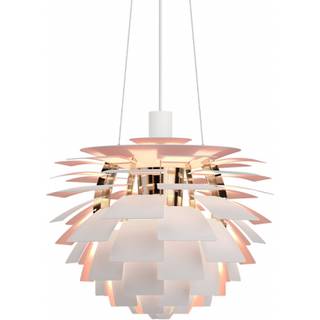 Louis Poulsen PH Artichoke Anniversary Ø48 Mat Hvid/ Pale Rose - Louis Poulsen