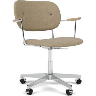 Audo Co Task Chair Kontorstol Polstret Natural Oak & Audo Bouclé 02