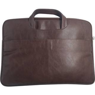 Ferrelli Soho Slim laptoptaske 14", brun ➞ På lager - klar til levering