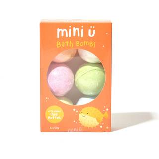 Mini-U Bath Bomb 6 Pack Brusende badebombe 6x50 g - 6x50 g