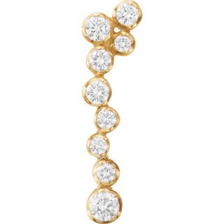 Georg Jensen Signature Diamonds ørering, 18 kt guld