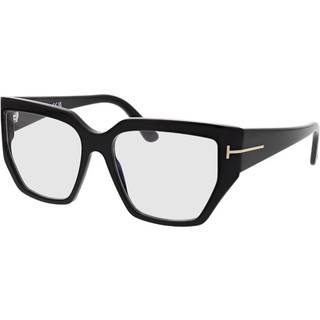 TOM FORD Kvinde FT5951-B 1 Optiske stel Acetat Sort Firkantet Normal