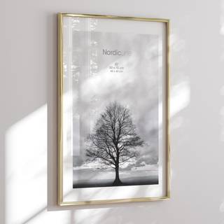 Aluminiumsramme - Messing -  Str:29,7 x 42  / A3 Cm