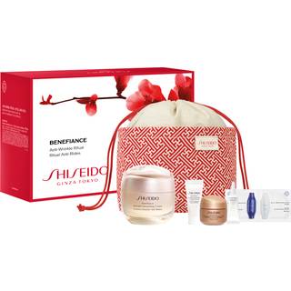 Shiseido Benefiance Wrinkle Smoothing Cream Pouch Set Gavesæt til moden hud