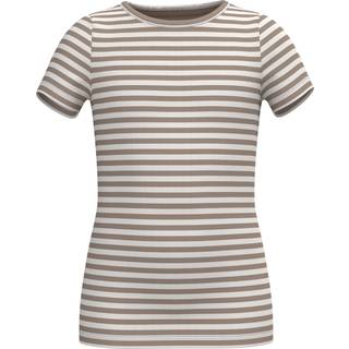 Name It Mocha Meringue Stribet Top