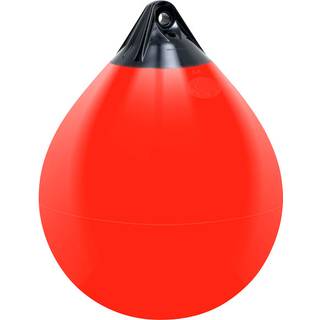 Kuglefender Polyform A4, Ø55 cm, rød med sort top