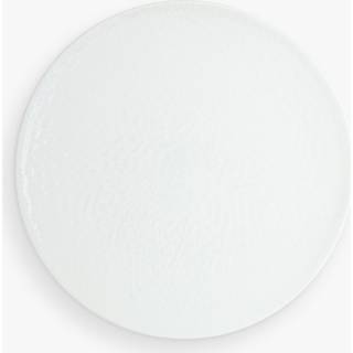 Carve White Dinner Plate -