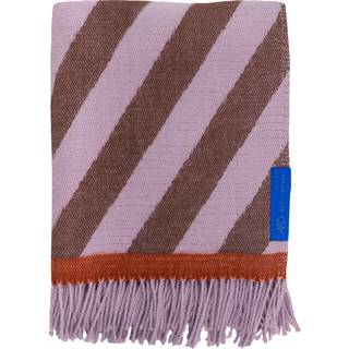 Mette Ditmer Retro plaid 125x170 cm Brown