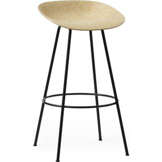 Normann Copenhagen Mat Barstool 75 Cm Hemp / Black - Barstole Hamp Sort - 609227