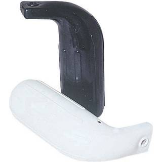 Taylor lavede produkter 31008 LAV FREEBOARD BOAT FENDER 7 X 12 tommer Metallisk sort