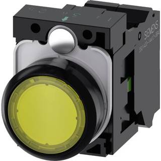 Siemens Lystryk, 22mm, gul, 24v