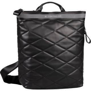 Tom Tailor Mica, Backpack M, black, black schwarz